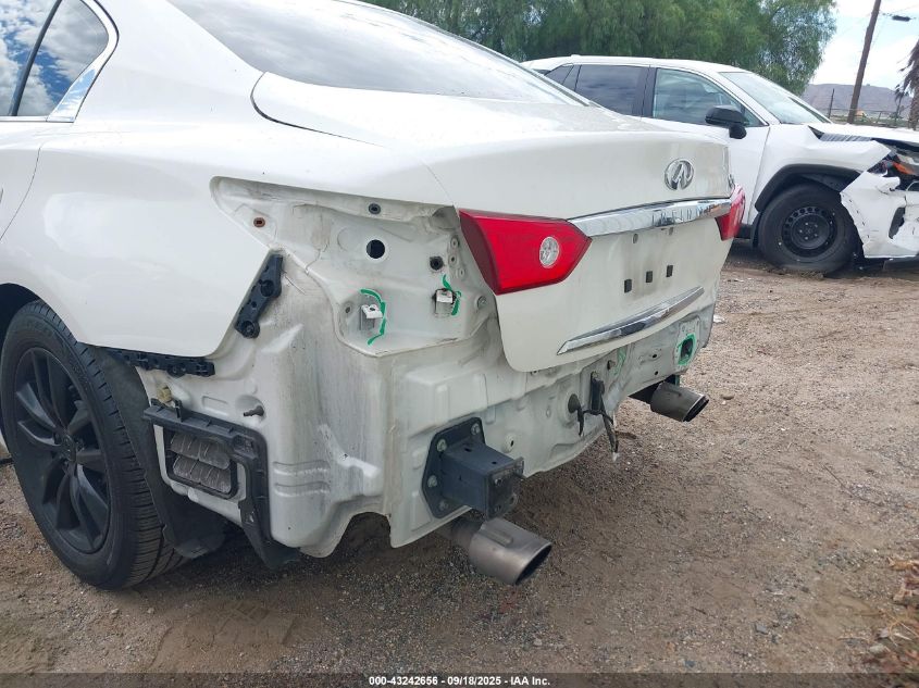 2016 Infiniti Q50 Premium VIN: JN1CV7AP8GM201671 Lot: 43242656