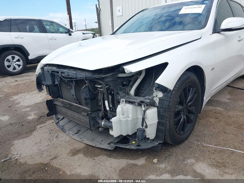 2016 Infiniti Q50 Premium VIN: JN1CV7AP8GM201671 Lot: 43242656