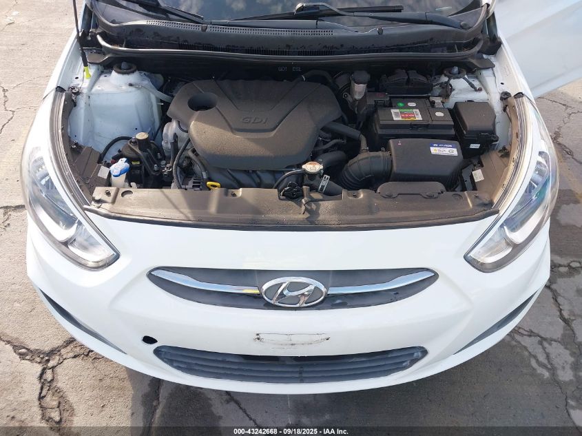 2017 Hyundai Accent Se VIN: KMHCT4AE4HU286361 Lot: 43242668