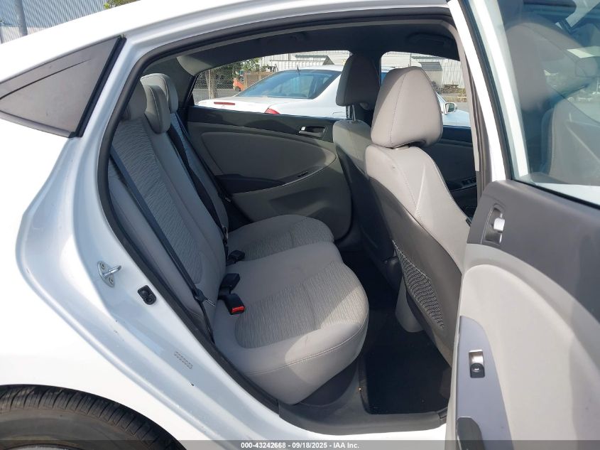 2017 Hyundai Accent Se VIN: KMHCT4AE4HU286361 Lot: 43242668