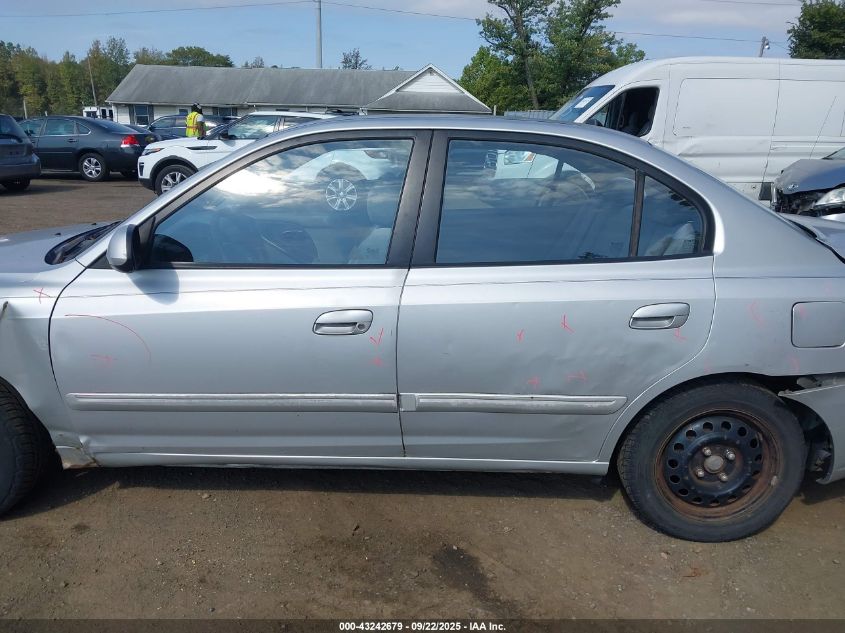 2004 Hyundai Elantra Gls/Gt VIN: KMHDN46D64U826401 Lot: 43242679