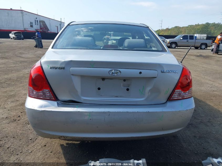 2004 Hyundai Elantra Gls/Gt VIN: KMHDN46D64U826401 Lot: 43242679
