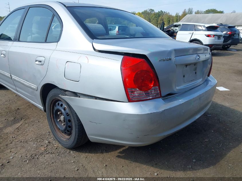 2004 Hyundai Elantra Gls/Gt VIN: KMHDN46D64U826401 Lot: 43242679
