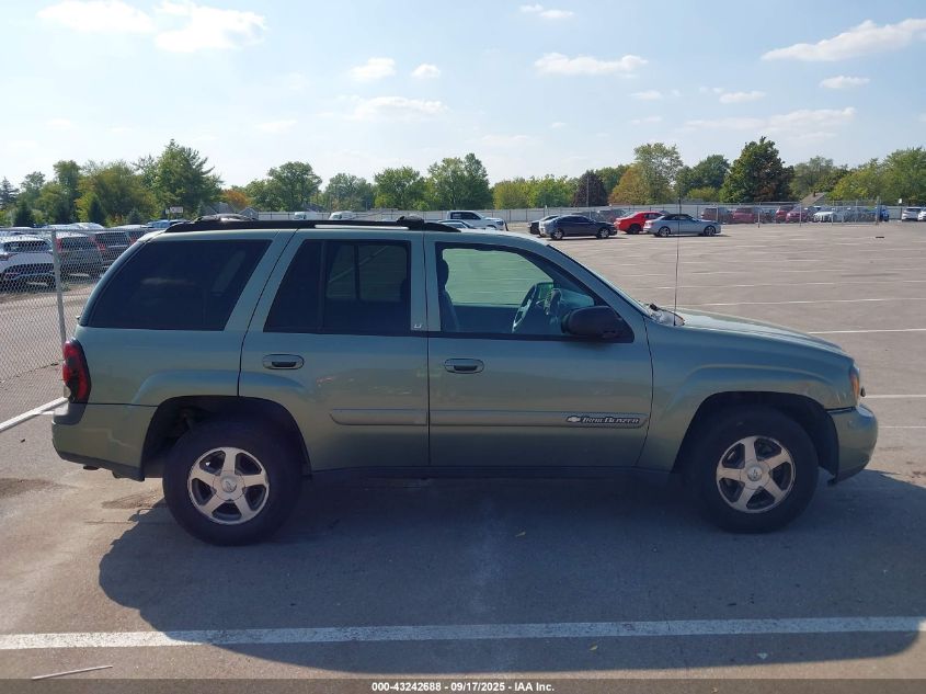 2004 Chevrolet Trailblazer Lt VIN: 1GNDT13S942186232 Lot: 43242688