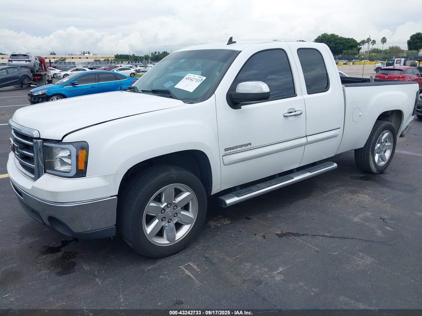 2013 GMC SIERRA 1500 SLE 1GTR1VE01DZ284962