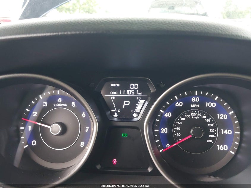 2013 HYUNDAI ELANTRA GLS - 5NPDH4AE0DH330547