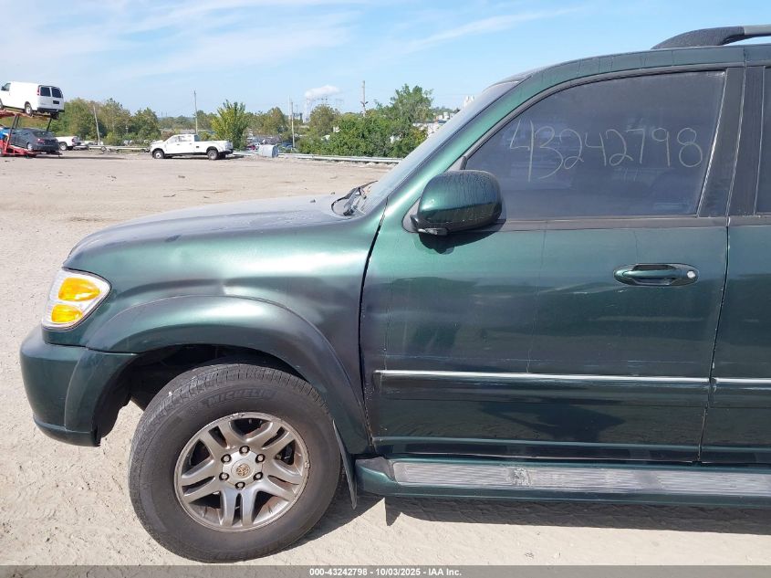 2004 Toyota Sequoia Limited V8 VIN: 5TDBT48A64S222047 Lot: 43242798