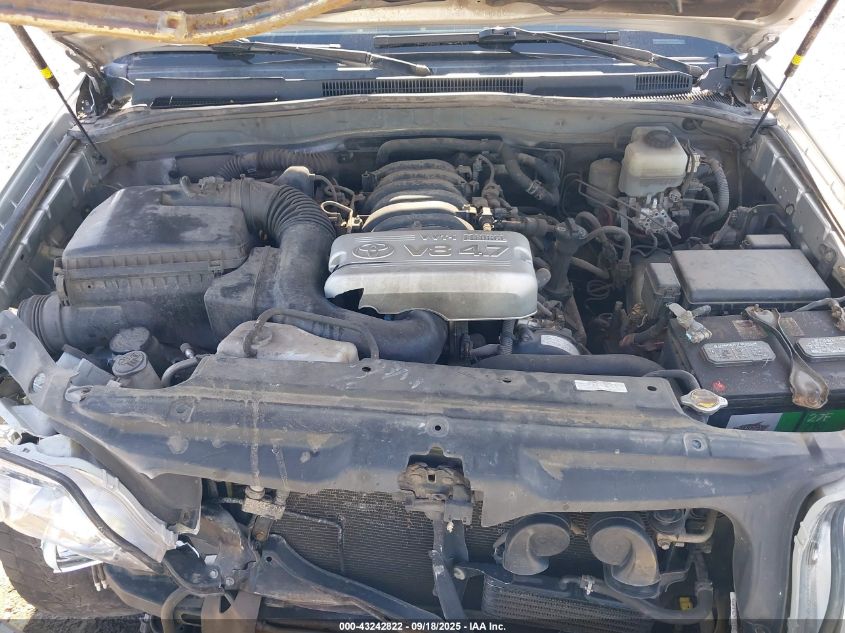 2006 Toyota 4Runner Sr5 Sport V8 VIN: JTEBT14R568032429 Lot: 43242822