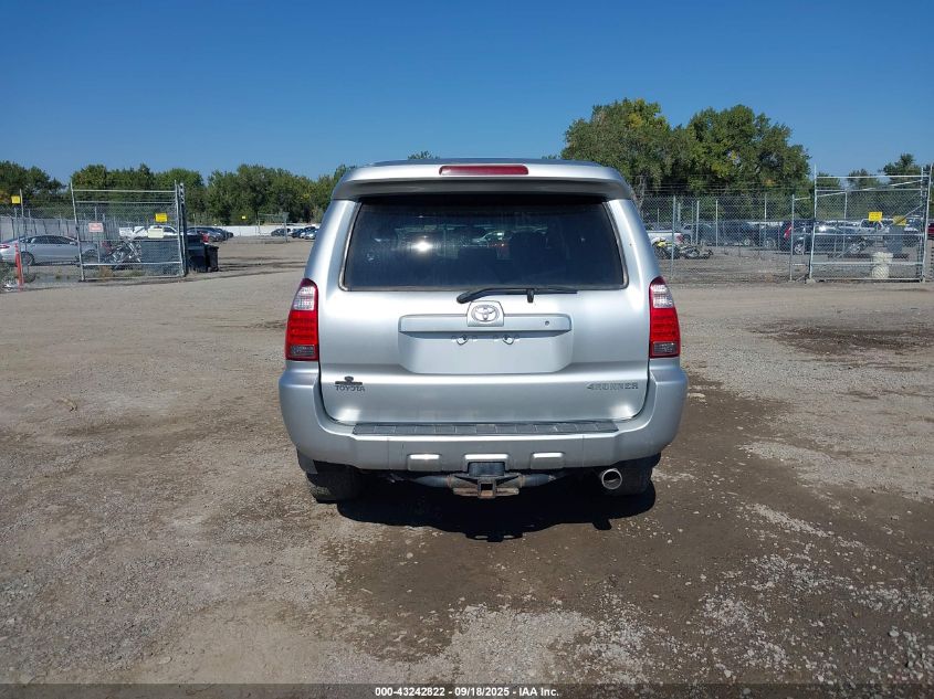 2006 Toyota 4Runner Sr5 Sport V8 VIN: JTEBT14R568032429 Lot: 43242822