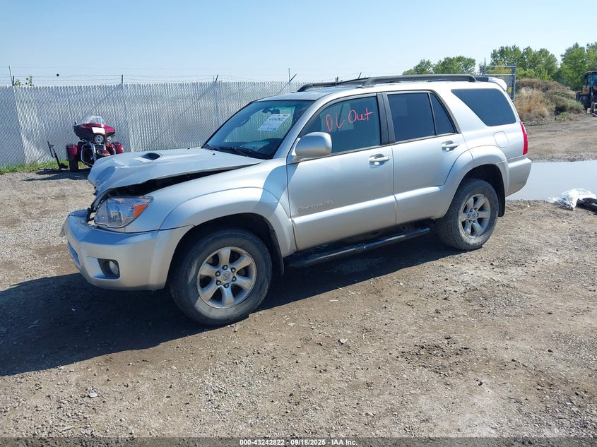 JTEBT14R568032429 2006 TOYOTA 4RUNNER photo no. 2
