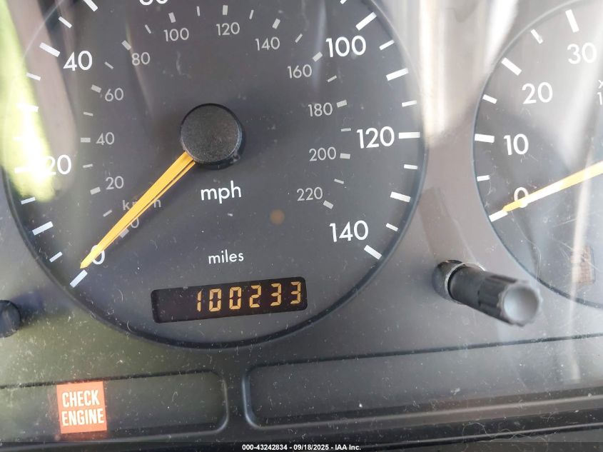 2000 Mercedes-Benz Ml 430 VIN: 4JGAB72E0YA150613 Lot: 43242834