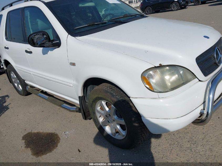 2000 Mercedes-Benz Ml 430 VIN: 4JGAB72E0YA150613 Lot: 43242834