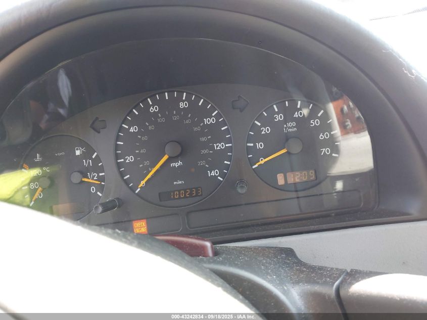 2000 Mercedes-Benz Ml 430 VIN: 4JGAB72E0YA150613 Lot: 43242834