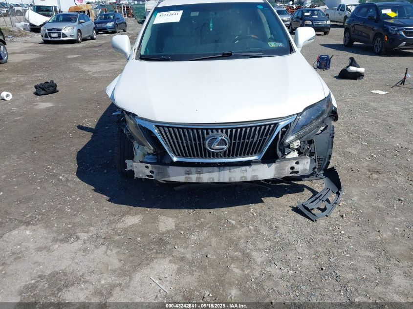 2010 Lexus Rx 350 VIN: 2T2BK1BA7AC018741 Lot: 43242841