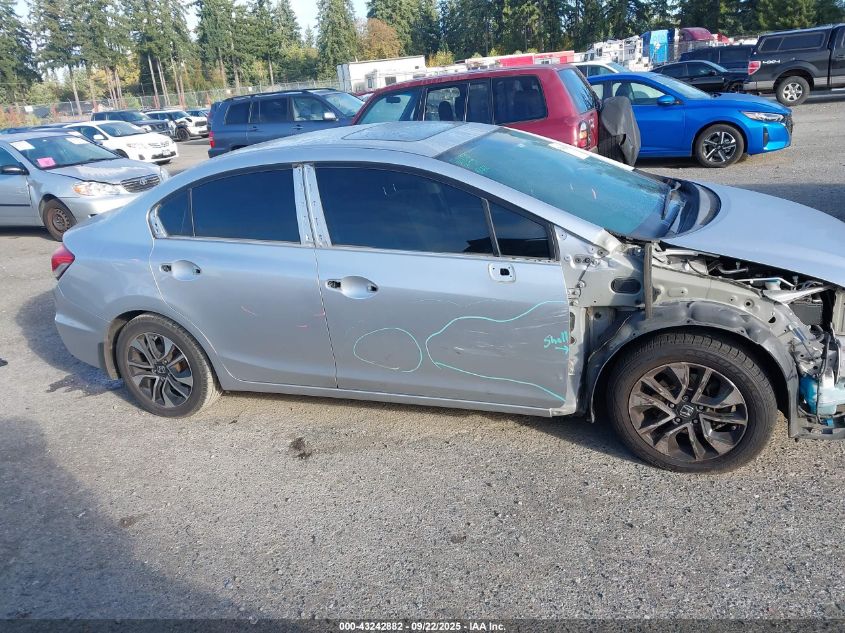 2013 Honda Civic Ex VIN: 19XFB2F86DE292988 Lot: 43242882