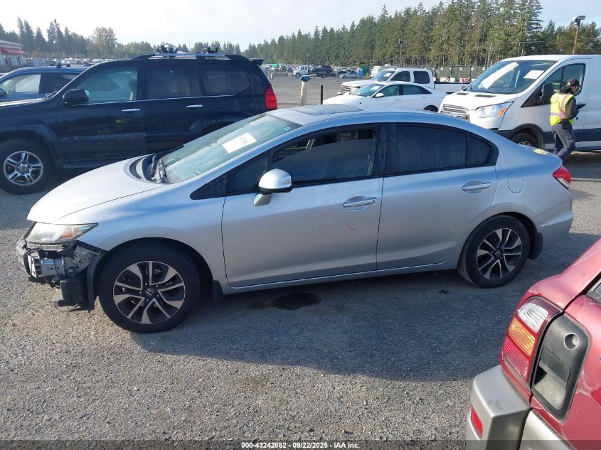 2013 Honda Civic Ex VIN: 19XFB2F86DE292988 Lot: 43242882