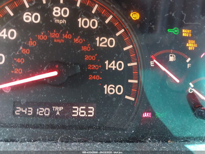 2004 Honda Accord 2.4 Ex VIN: 1HGCM72504A018650 Lot: 43242886