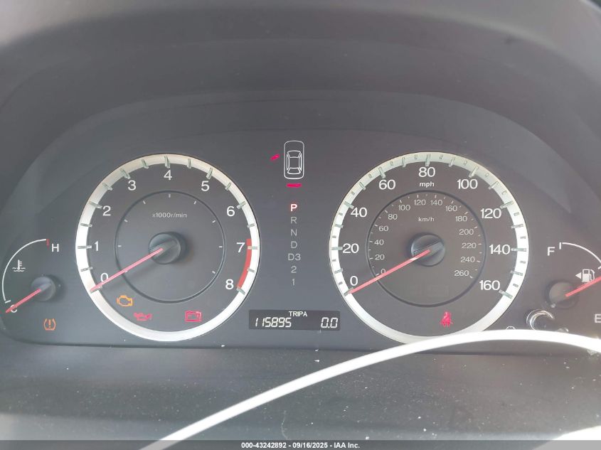 2009 Honda Accord 2.4 Lx-P VIN: JHMCP264X9C005201 Lot: 43242892