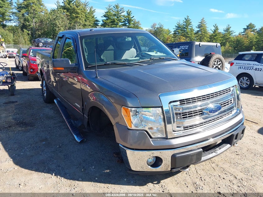 2013 Ford F-150 Xlt grey truck gasoline 1FTFX1ET1DFC37792 photo #1