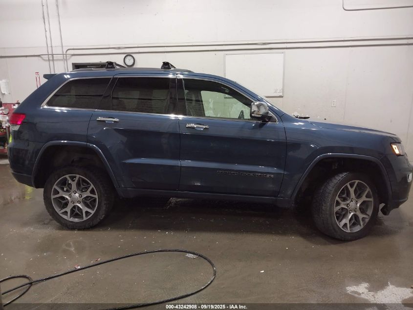 2020 Jeep Grand Cherokee Overland VIN: 1C4RJFCT0LC390260 Lot: 43242908