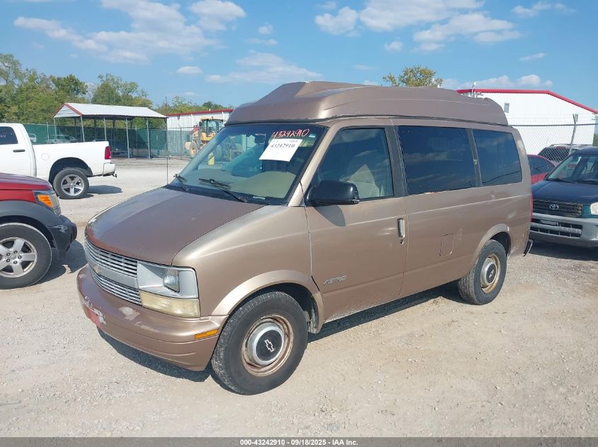 1996 Chevrolet Astro VIN: 1GNDM19W6TB124423 Lot: 43242910