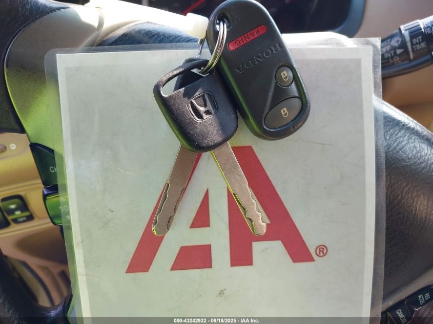 2003 Honda Pilot Ex VIN: 2HKYF18463H585124 Lot: 43242932