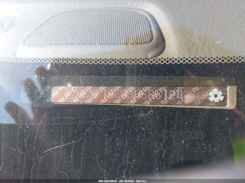 2003 Honda Pilot Ex VIN: 2HKYF18463H585124 Lot: 43242932