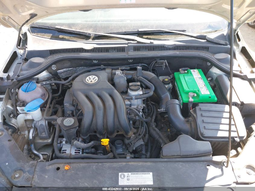 2011 Volkswagen Jetta 2.0L S VIN: 3VW2K7AJ4BM395624 Lot: 43242933