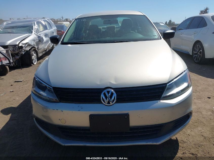 2011 Volkswagen Jetta 2.0L S VIN: 3VW2K7AJ4BM395624 Lot: 43242933