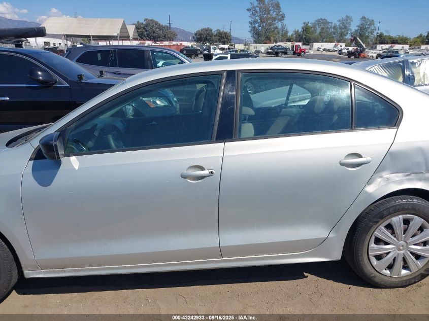 2011 Volkswagen Jetta 2.0L S VIN: 3VW2K7AJ4BM395624 Lot: 43242933