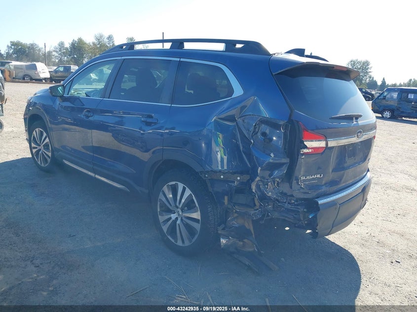 2019 Subaru Ascent 2.4 Limited Blue Lot 111043242935 Vin 4S4WMAPD3K3423438
