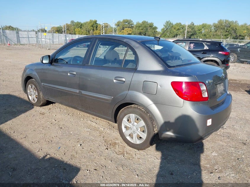 Vin: knadh4a36b6711869, lot: 43737512, kia rio lx 20113