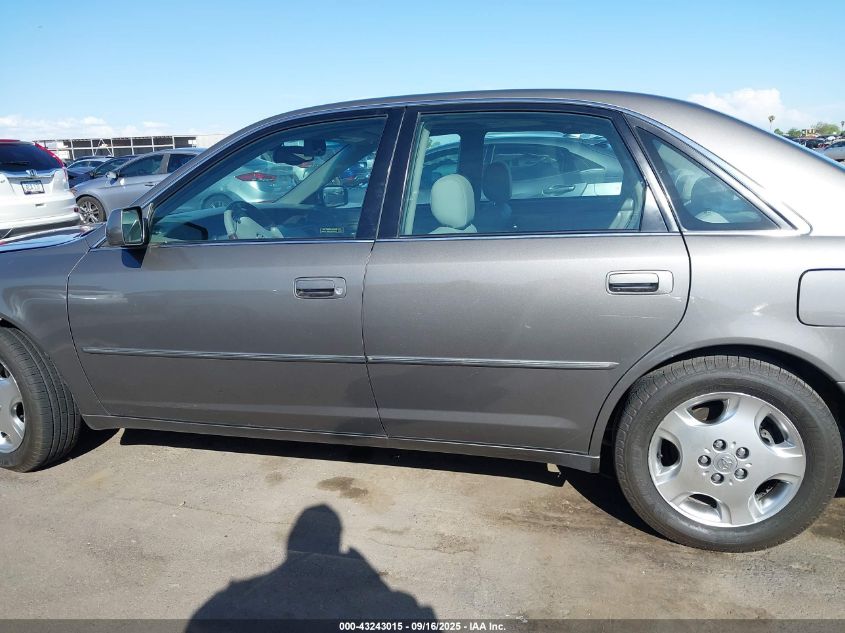 2003 Toyota Avalon Xls VIN: 4T1BF28B33U336761 Lot: 43243015