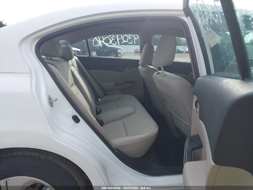 2014 Honda Civic Lx VIN: 19XFB2F58EE034222 Lot: 43243040