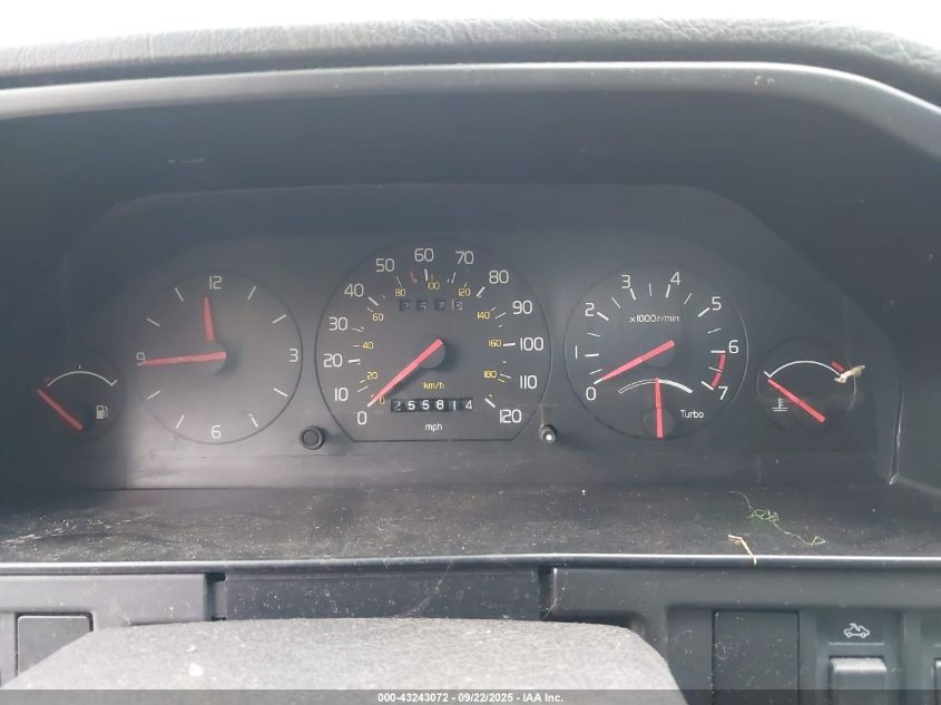 1989 Volvo 760 VIN: YV1GA8745K0062221 Lot: 43243072