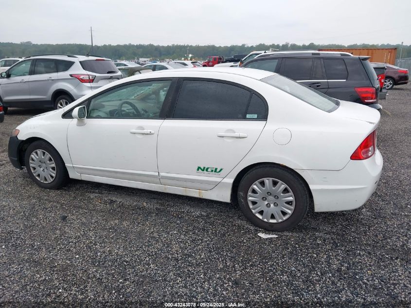 2008 Honda Civic Gx VIN: 1HGFA46578L000400 Lot: 43243078
