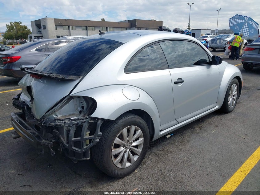Vin: 3vwf17atxgm617628, lot: 43737629, volkswagen beetle 1.8t s 20164