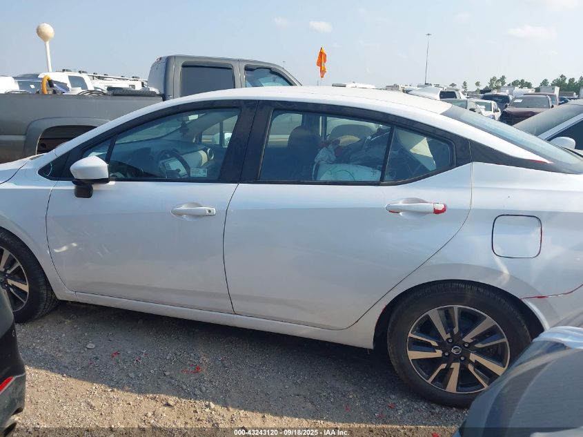 2022 Nissan Versa 1.6 Sv Xtronic Cvt VIN: 3N1CN8EV9NL852460 Lot: 43243120