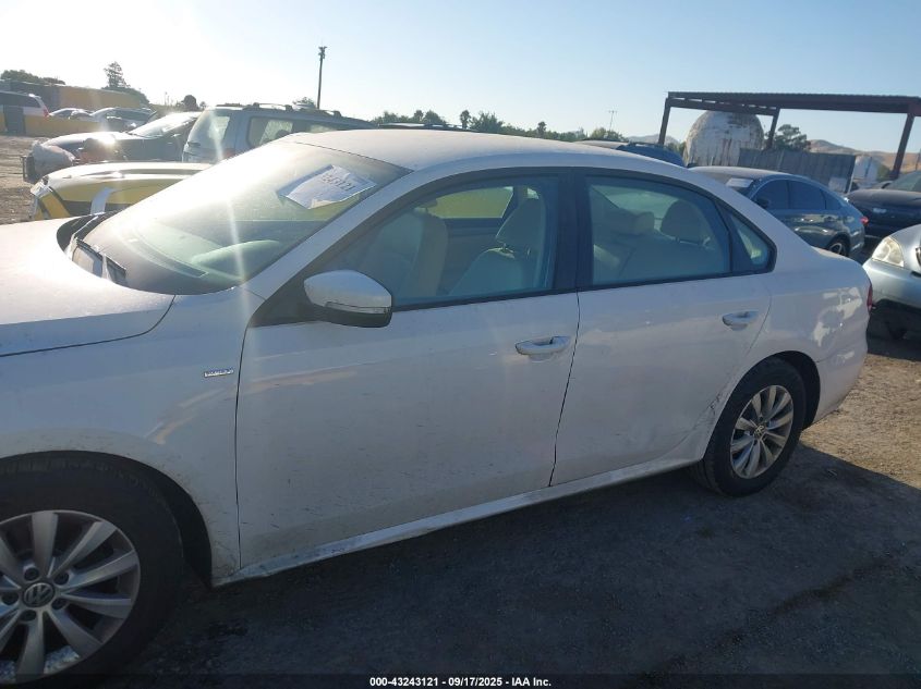 2013 Volkswagen Passat 2.5L Wolfsburg Edition VIN: 1VWAP7A39DC143080 Lot: 43243121