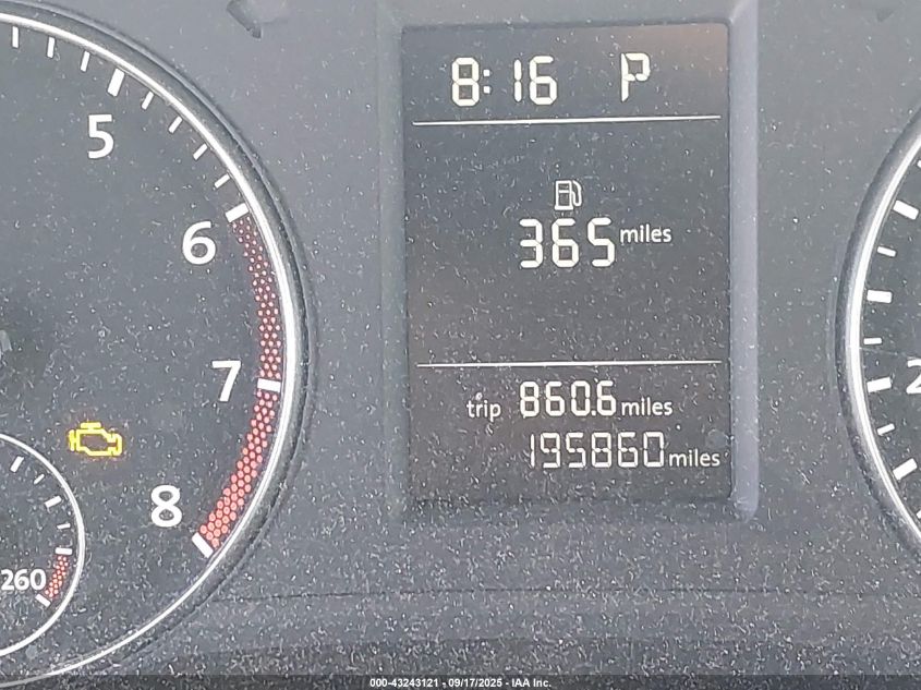 2013 Volkswagen Passat 2.5L Wolfsburg Edition VIN: 1VWAP7A39DC143080 Lot: 43243121