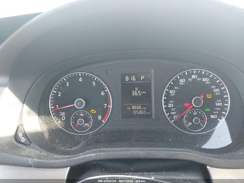 2013 Volkswagen Passat 2.5L Wolfsburg Edition VIN: 1VWAP7A39DC143080 Lot: 43243121