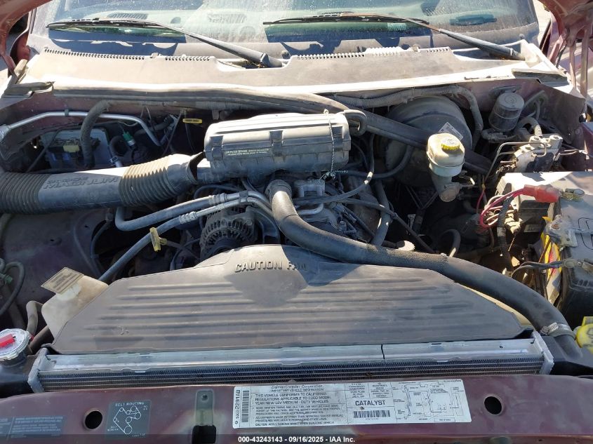 2000 Dodge Ram 1500 St VIN: 1B7HC13Y6YJ105133 Lot: 43243143