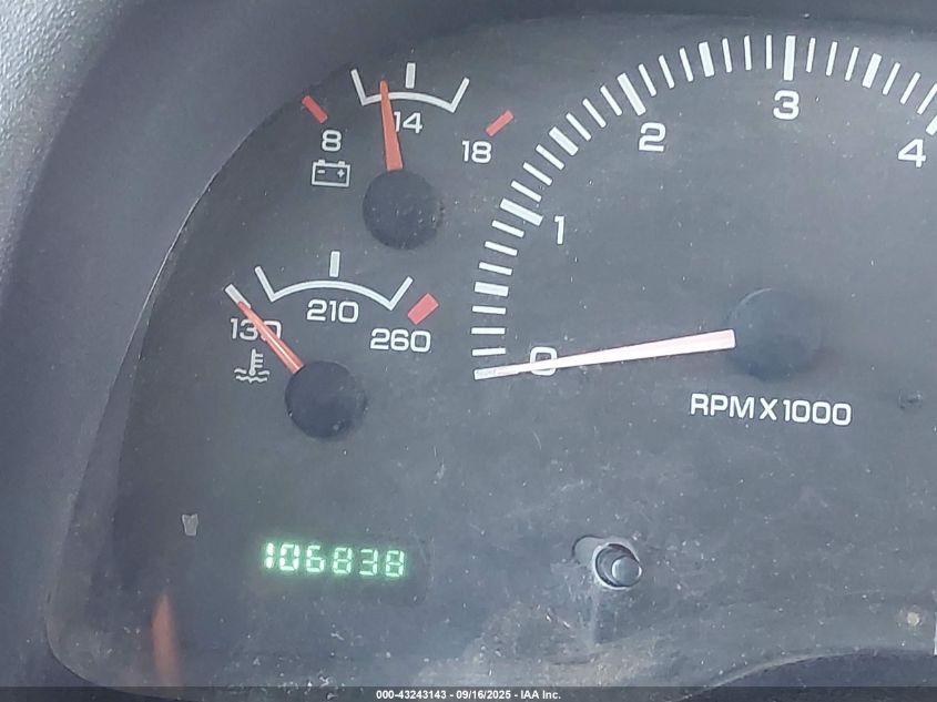 2000 Dodge Ram 1500 St VIN: 1B7HC13Y6YJ105133 Lot: 43243143