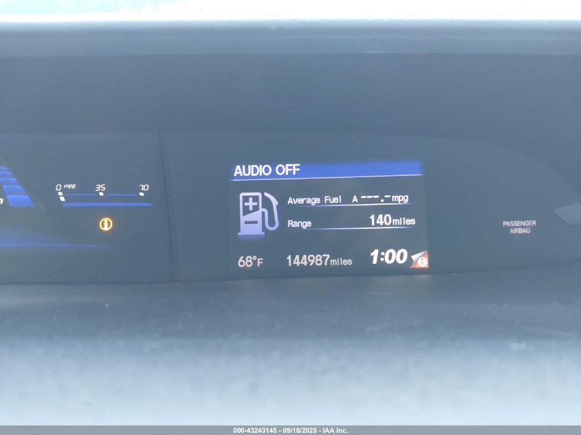 2013 Honda Civic Lx VIN: 19XFB2F55DE290252 Lot: 43243145