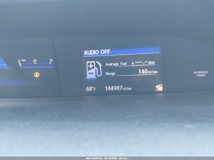 2013 Honda Civic Lx VIN: 19XFB2F55DE290252 Lot: 43243145