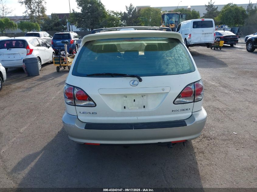 2002 Lexus Rx 300 VIN: JTJGF10U420140803 Lot: 43243147