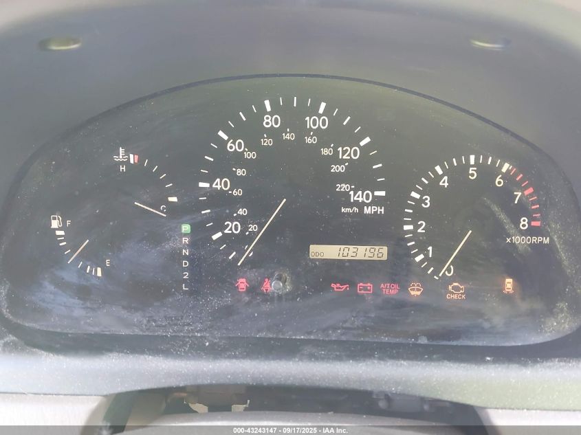 2002 Lexus Rx 300 VIN: JTJGF10U420140803 Lot: 43243147