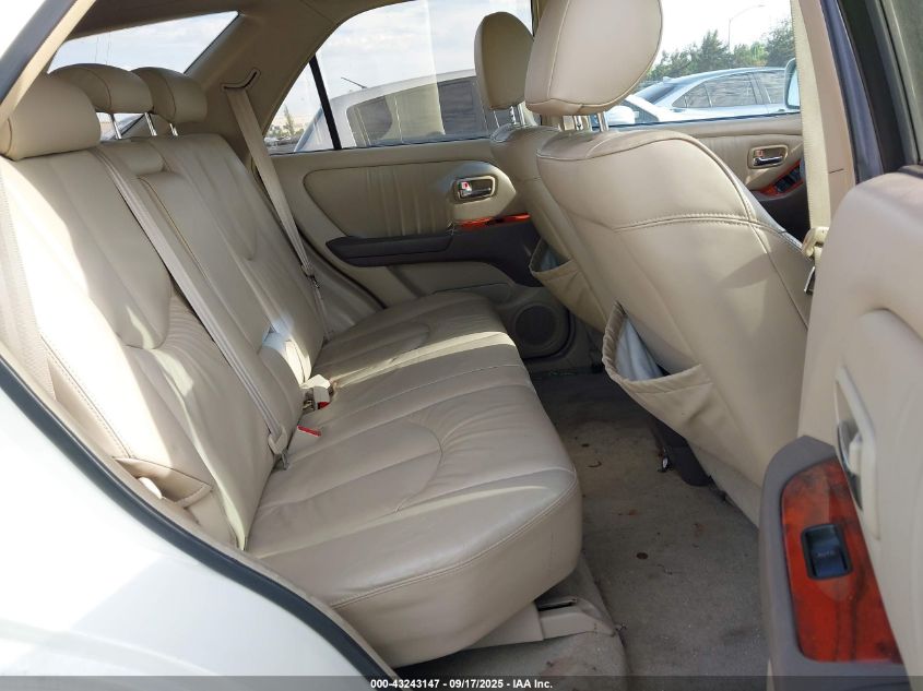 2002 Lexus Rx 300 VIN: JTJGF10U420140803 Lot: 43243147