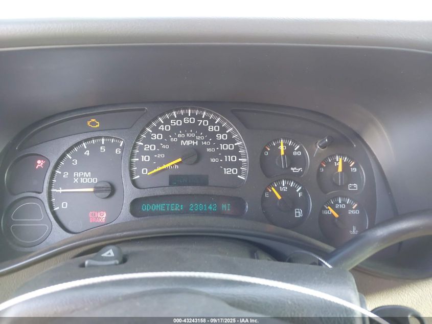 2005 GMC Sierra 1500 Sle VIN: 2GTEK13T651324643 Lot: 43243158