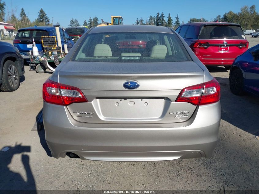 2016 Subaru Legacy 2.5I VIN: 4S3BNAA60G3024228 Lot: 43243194